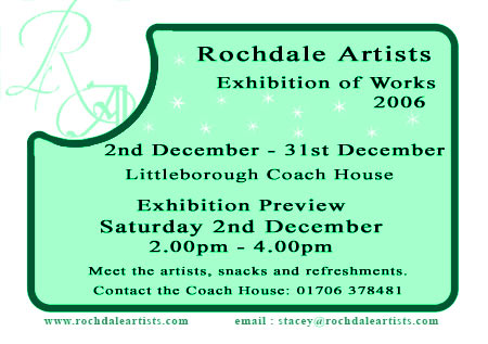Littleborough Coach House Exhibition 